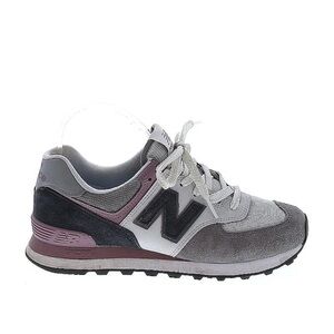 COPY - New Balance Gray and Pink Sneakers with Retro Design